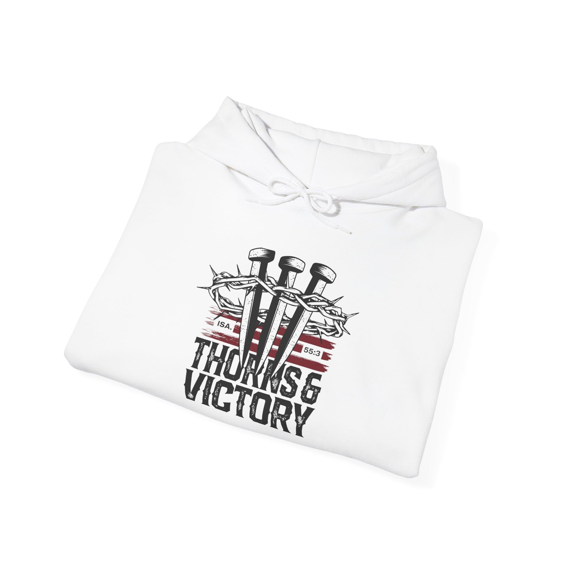 "Thorns & Victory" Unisex Heavy Blend™ Hoodies - The Shield of Light