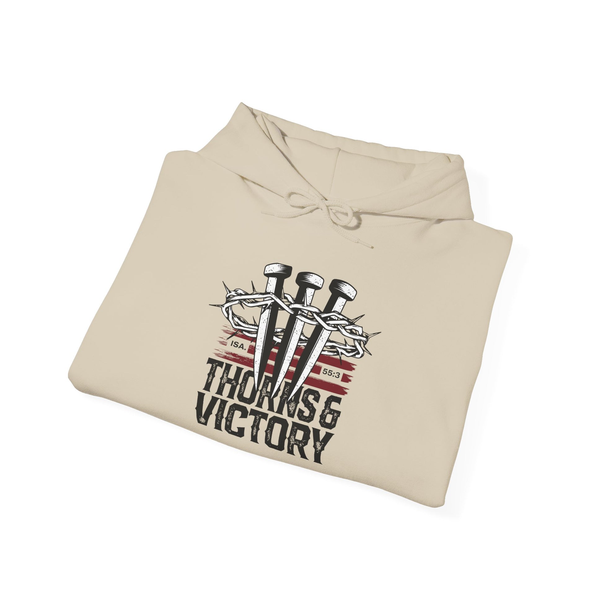 "Thorns & Victory" Unisex Heavy Blend™ Hoodies - The Shield of Light