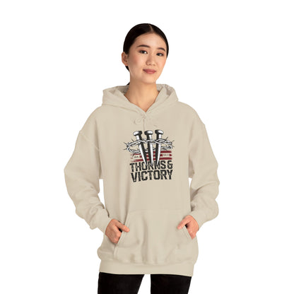 "Thorns & Victory" Unisex Heavy Blend™ Hoodies - The Shield of Light