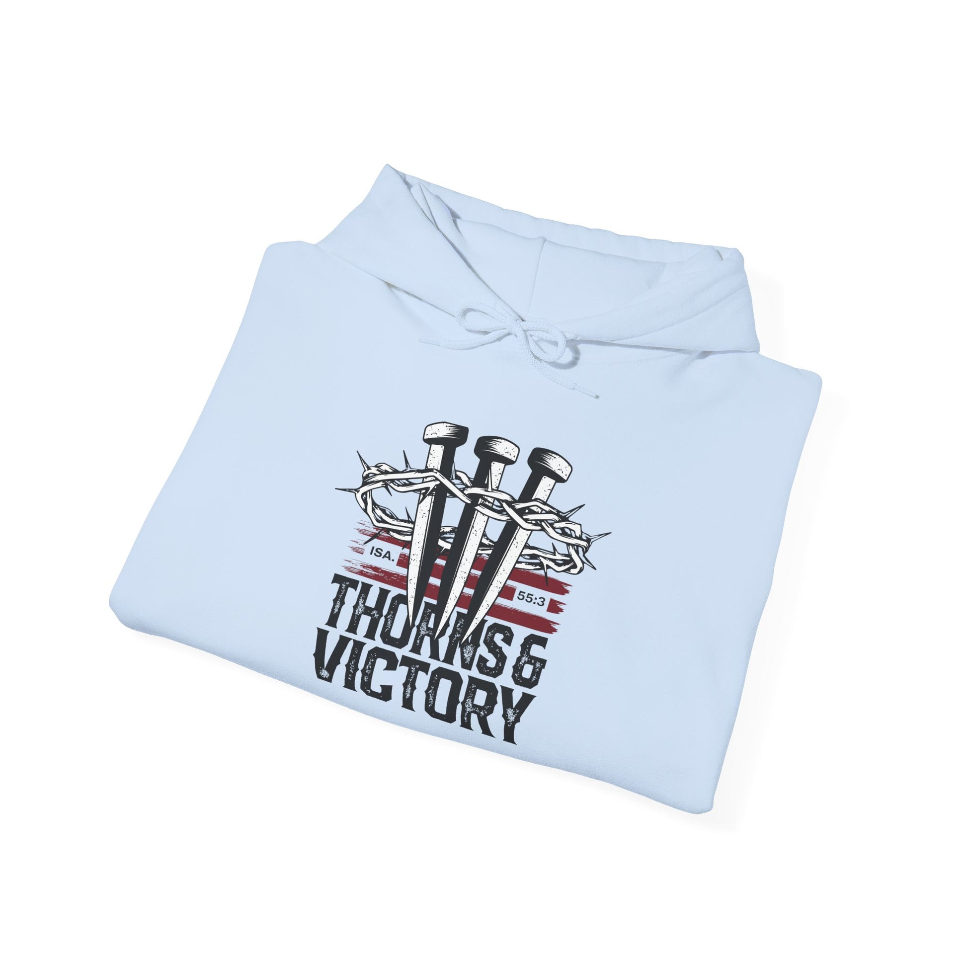"Thorns & Victory" Unisex Heavy Blend™ Hoodies - The Shield of Light