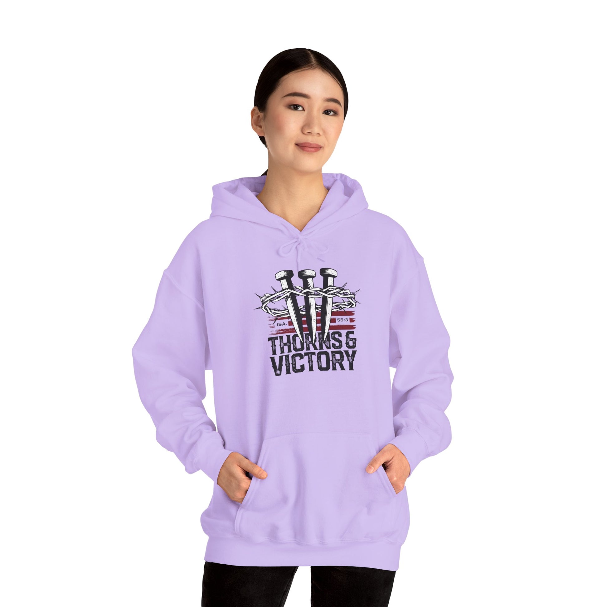 "Thorns & Victory" Unisex Heavy Blend™ Hoodies - The Shield of Light