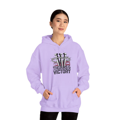 "Thorns & Victory" Unisex Heavy Blend™ Hoodies - The Shield of Light