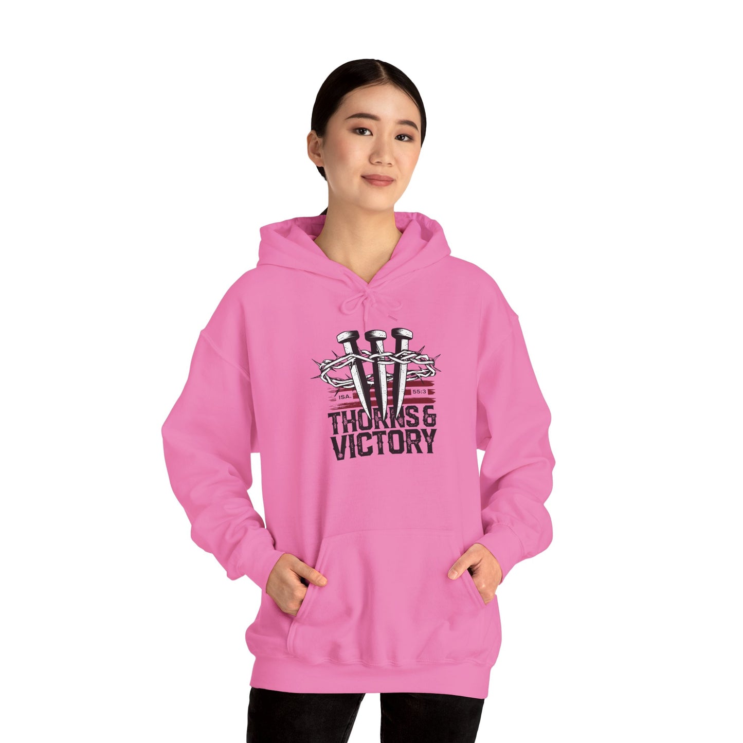 "Thorns & Victory" Unisex Heavy Blend™ Hoodies - The Shield of Light
