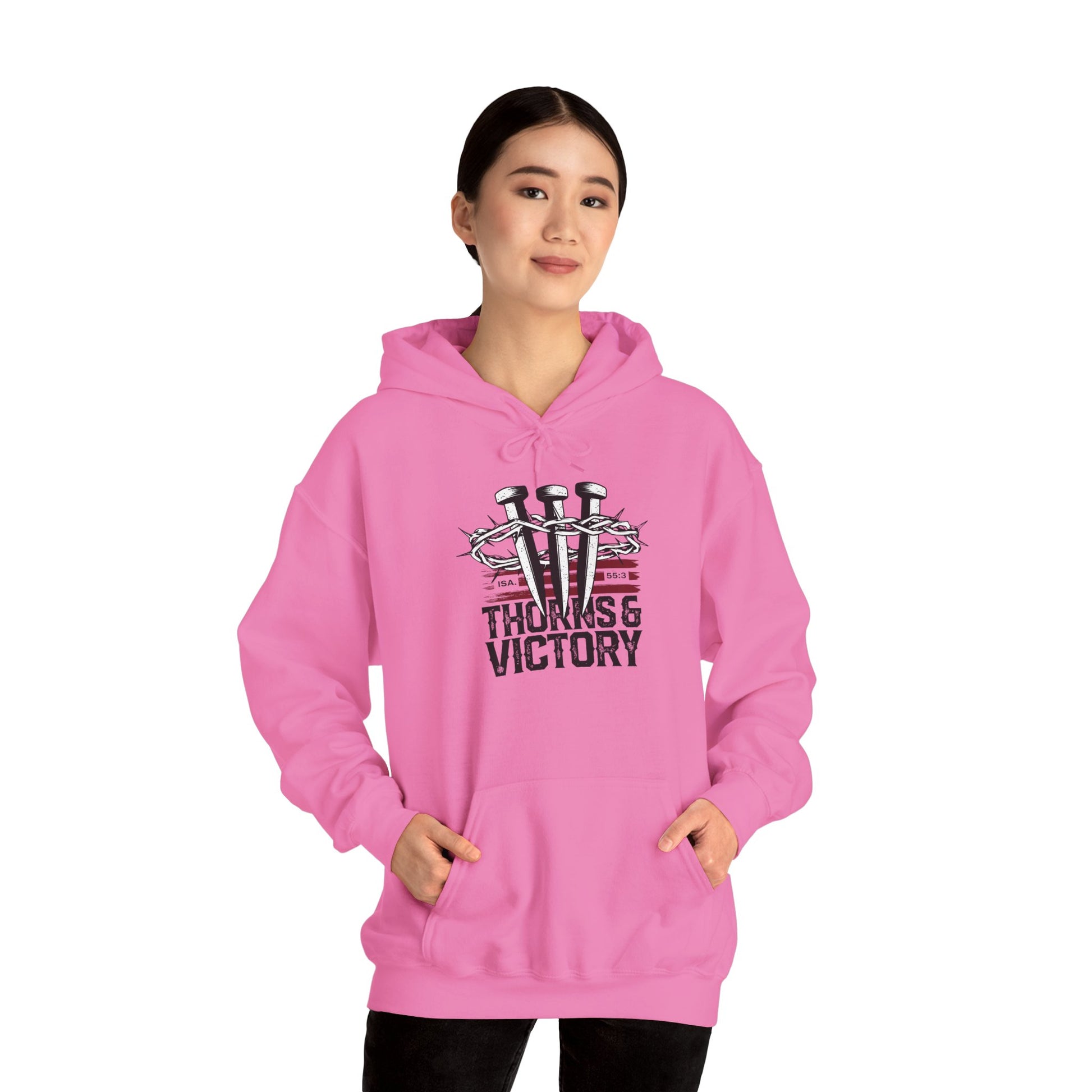 "Thorns & Victory" Unisex Heavy Blend™ Hoodies - The Shield of Light