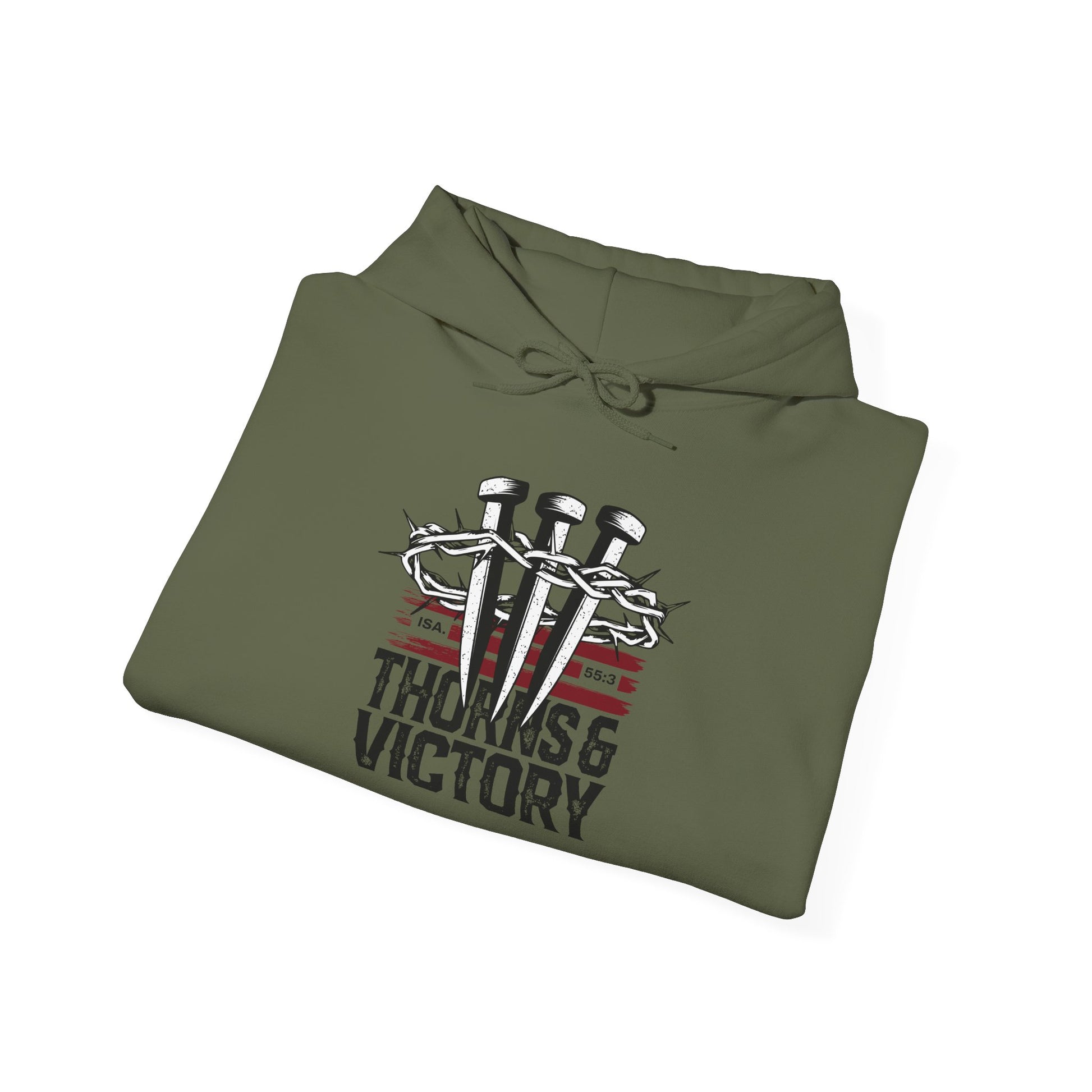 "Thorns & Victory" Unisex Heavy Blend™ Hoodies - The Shield of Light