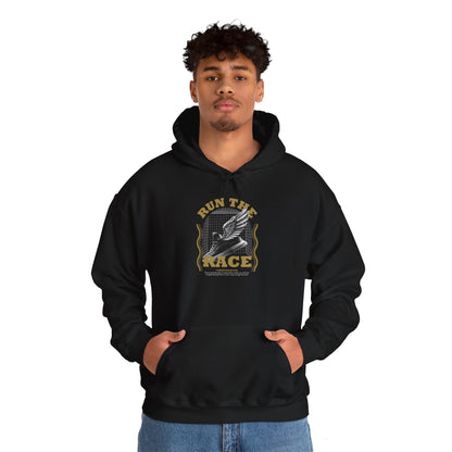 "Run The Race" Unisex Heavy Blend™ Hoodies - The Shield of Light