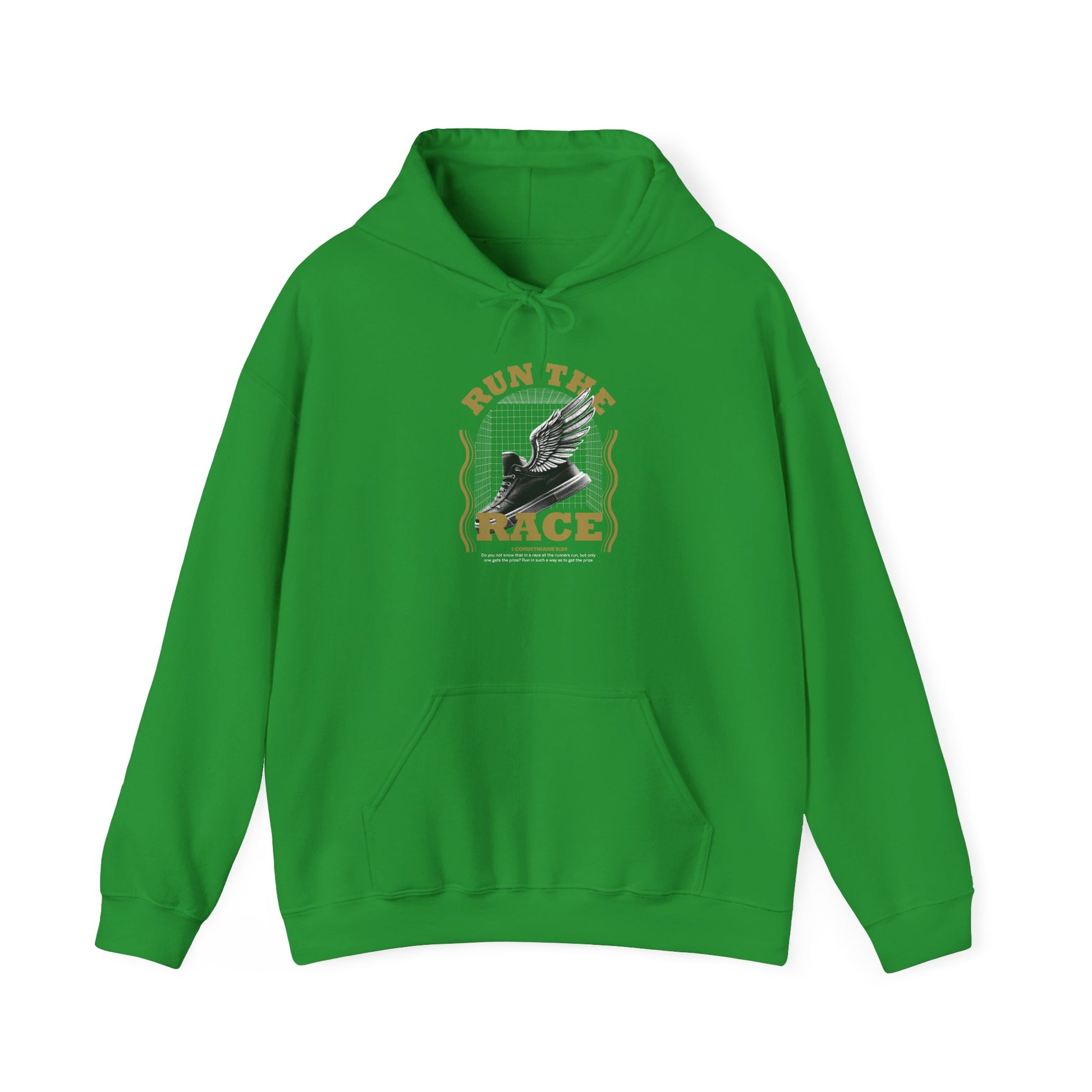 "Run The Race" Unisex Heavy Blend™ Hoodies - The Shield of Light
