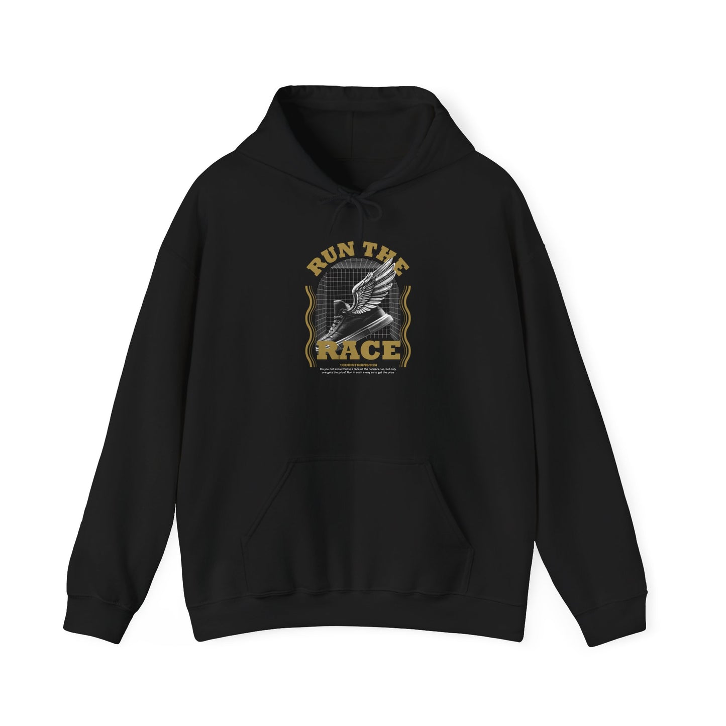 "Run The Race" Unisex Heavy Blend™ Hoodies - The Shield of Light
