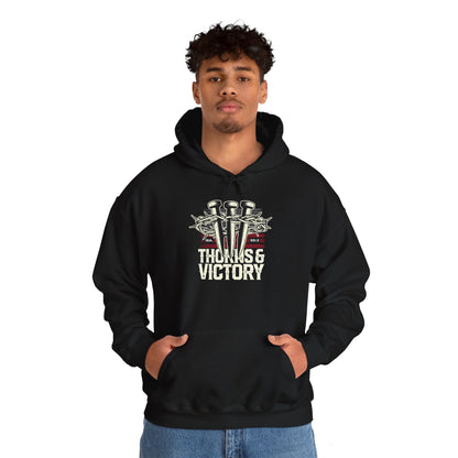 "Thorns & Victory" Unisex Heavy Blend™ Hoodies - The Shield of Light