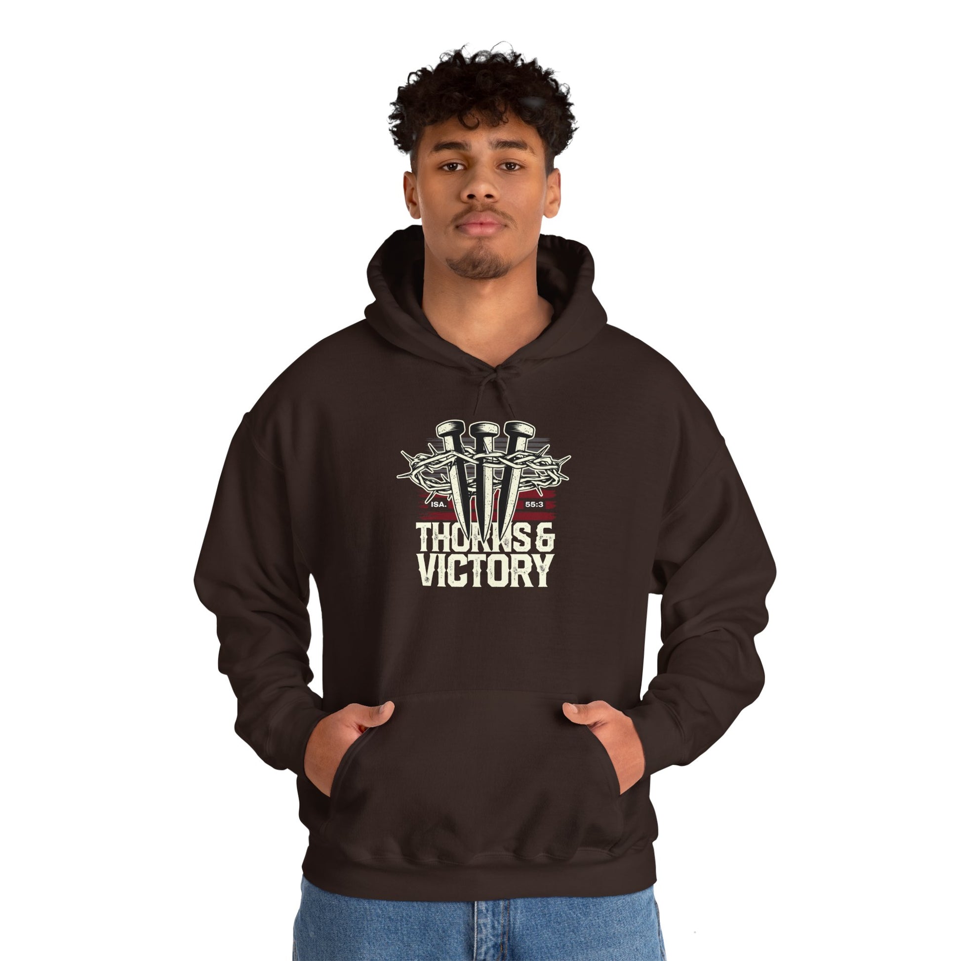 "Thorns & Victory" Unisex Heavy Blend™ Hoodies - The Shield of Light