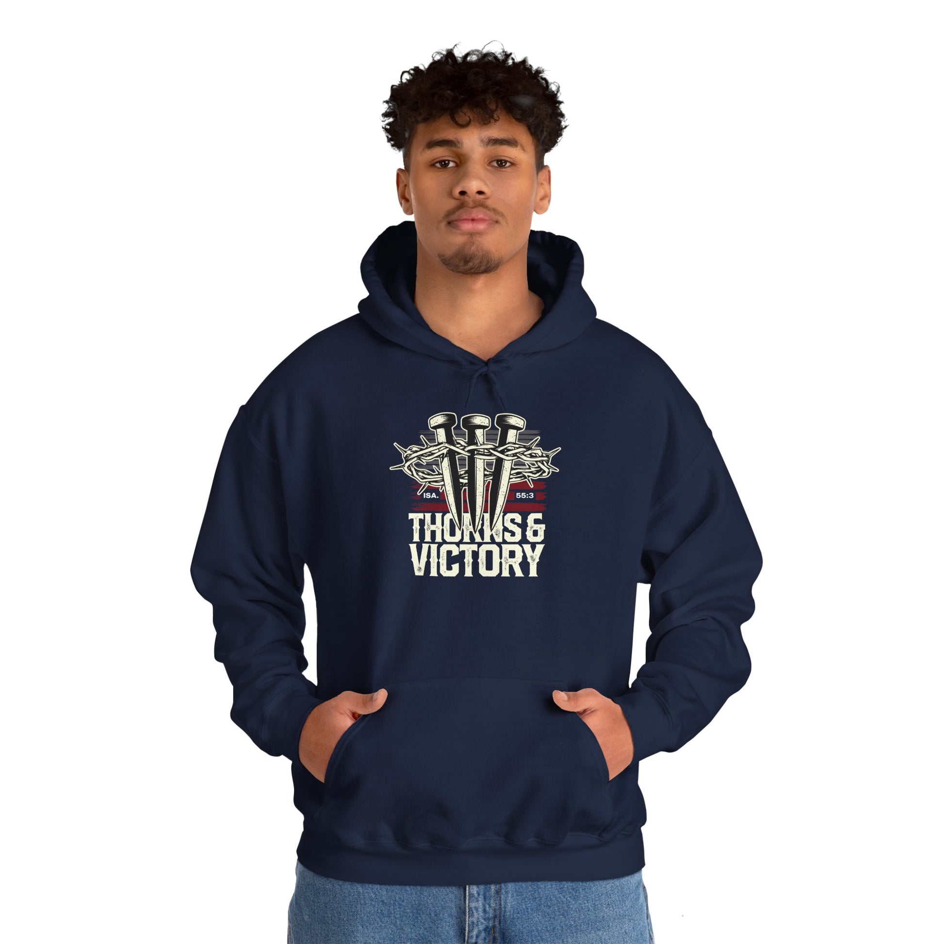 "Thorns & Victory" Unisex Heavy Blend™ Hoodies - The Shield of Light