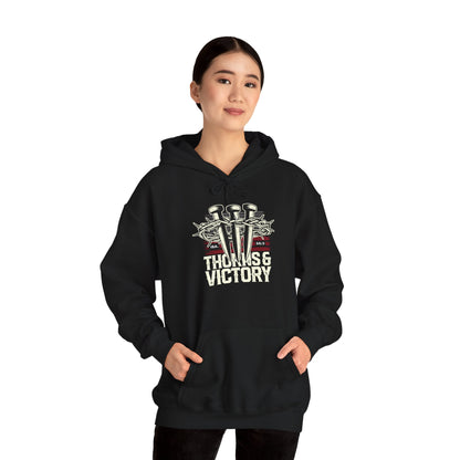 "Thorns & Victory" Unisex Heavy Blend™ Hoodies - The Shield of Light