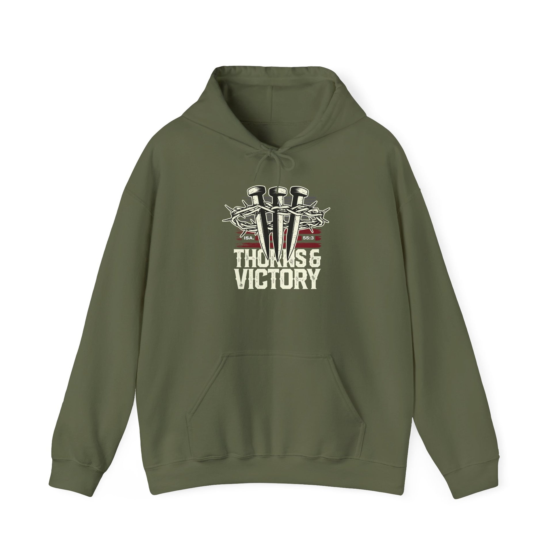 "Thorns & Victory" Unisex Heavy Blend™ Hoodies - The Shield of Light