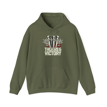 "Thorns & Victory" Unisex Heavy Blend™ Hoodies - The Shield of Light