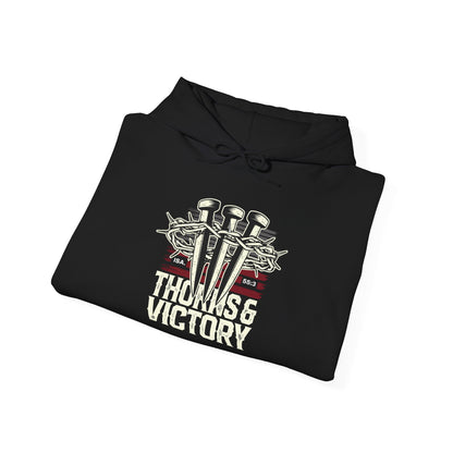 "Thorns & Victory" Unisex Heavy Blend™ Hoodies - The Shield of Light