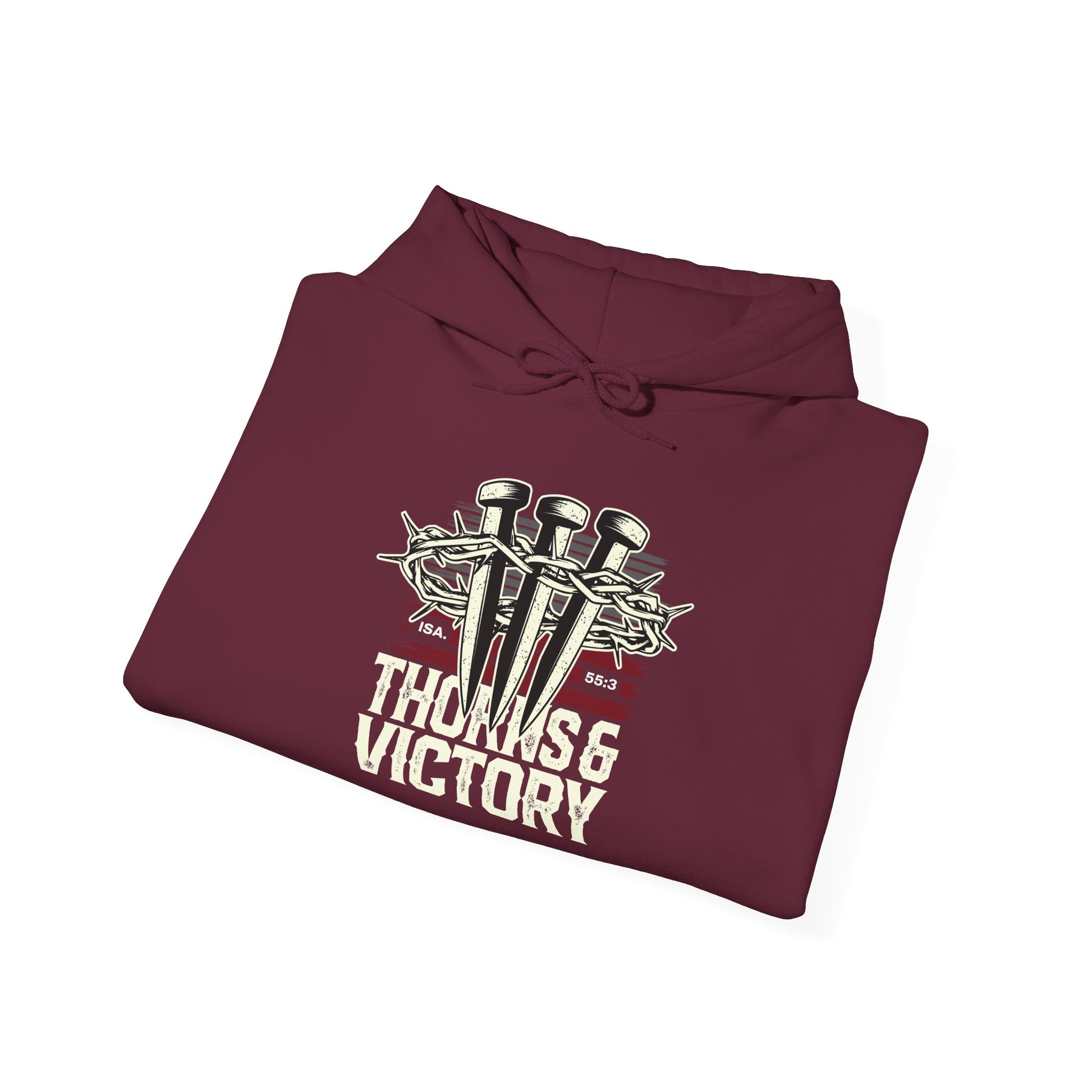 "Thorns & Victory" Unisex Heavy Blend™ Hoodies - The Shield of Light