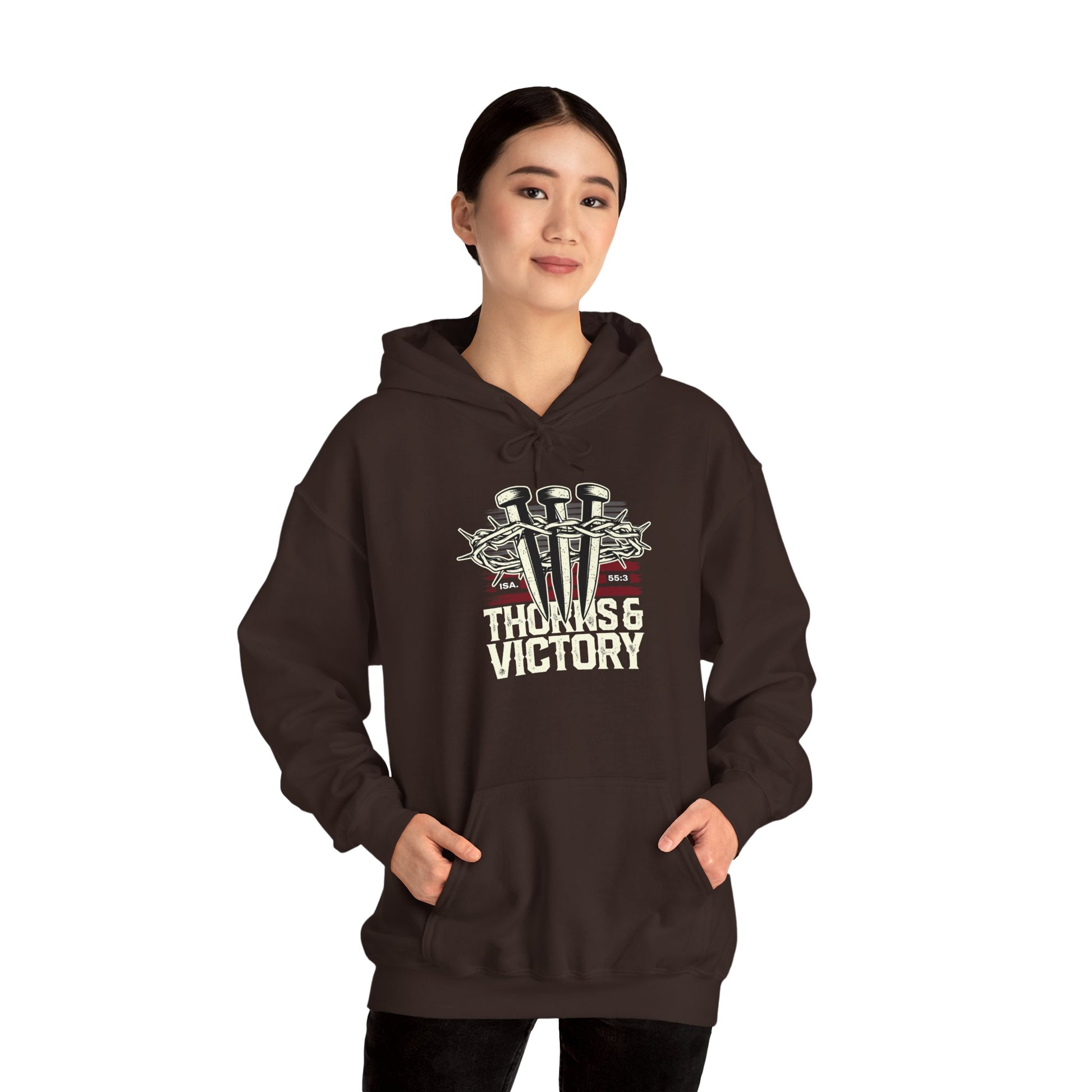 "Thorns & Victory" Unisex Heavy Blend™ Hoodies - The Shield of Light