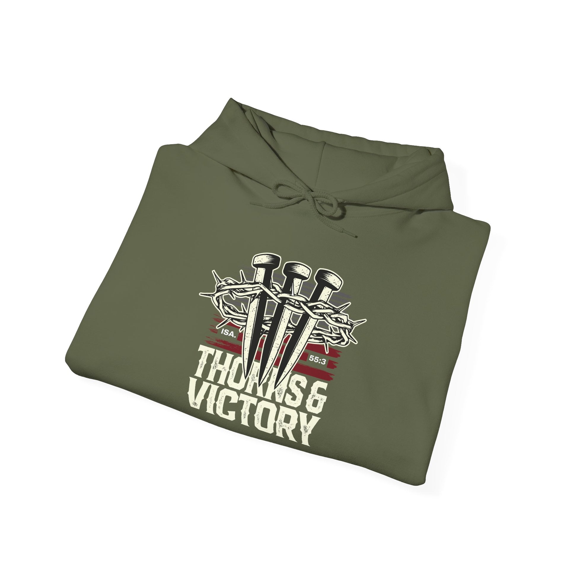 "Thorns & Victory" Unisex Heavy Blend™ Hoodies - The Shield of Light