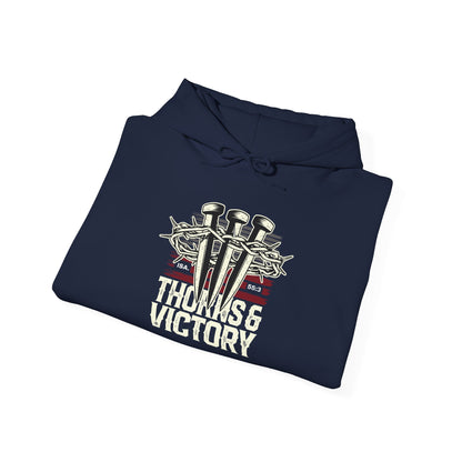 "Thorns & Victory" Unisex Heavy Blend™ Hoodies - The Shield of Light