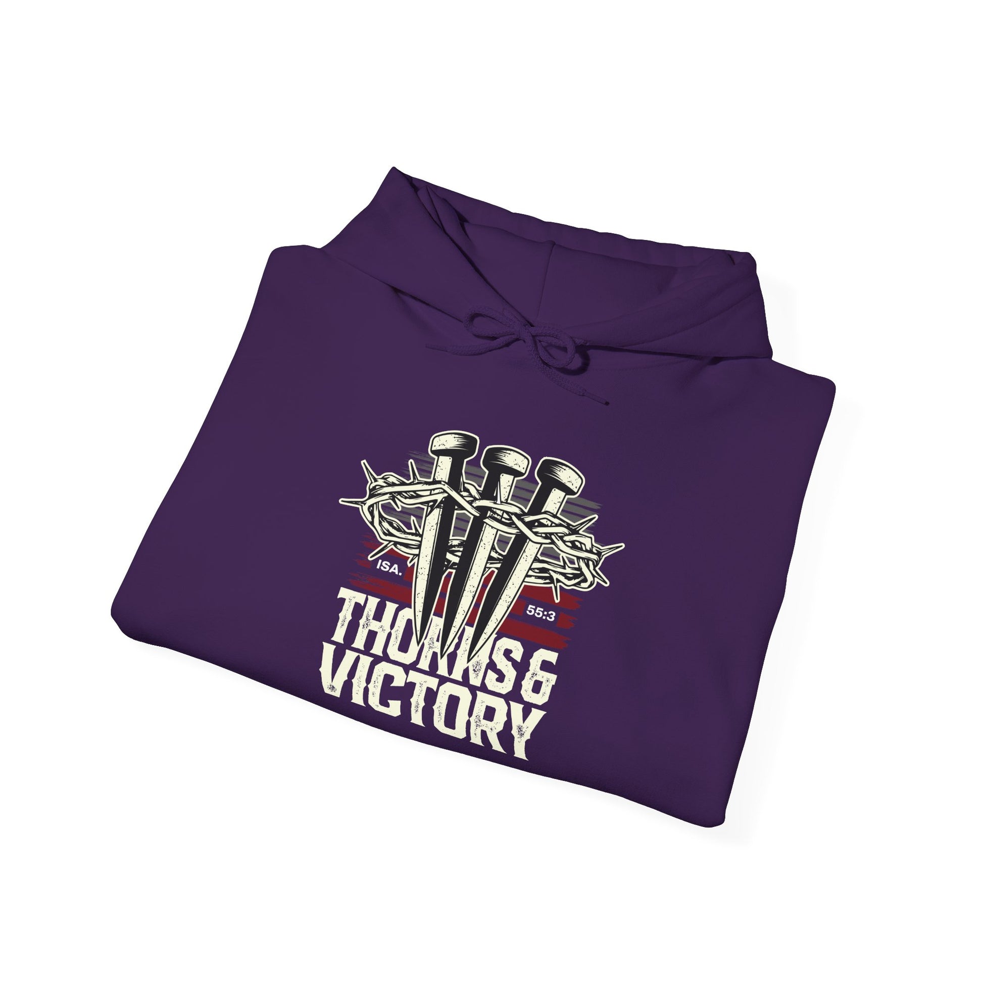 "Thorns & Victory" Unisex Heavy Blend™ Hoodies - The Shield of Light