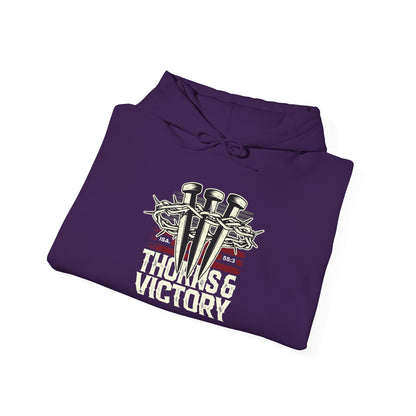 "Thorns & Victory" Unisex Heavy Blend™ Hoodies - The Shield of Light