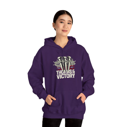 "Thorns & Victory" Unisex Heavy Blend™ Hoodies - The Shield of Light