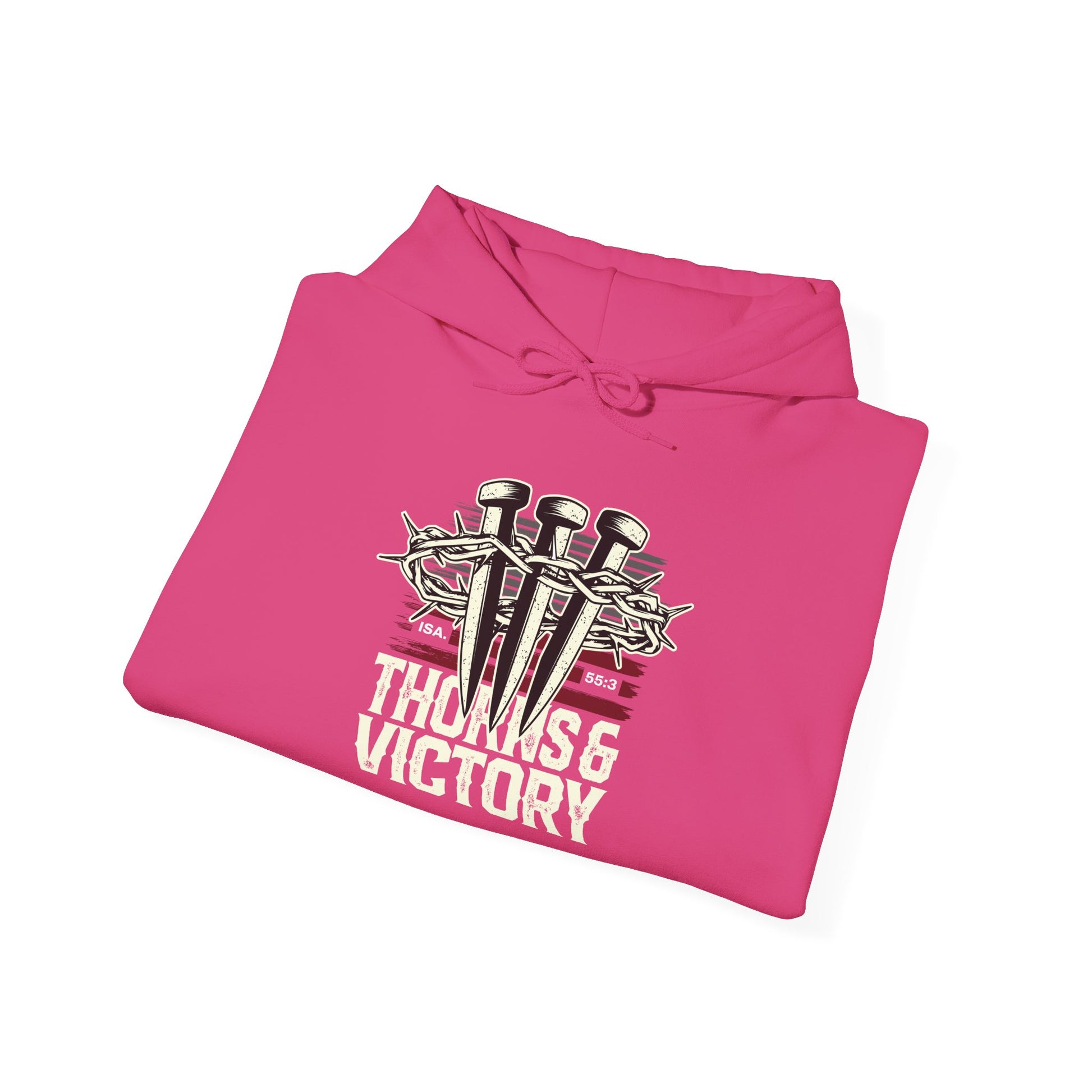 "Thorns & Victory" Unisex Heavy Blend™ Hoodies - The Shield of Light