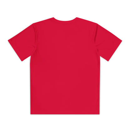"As Iron Sharpeneth Iron So One Person Sharpens Another" Unisex Youth Competitor Tee - The Shield of Light