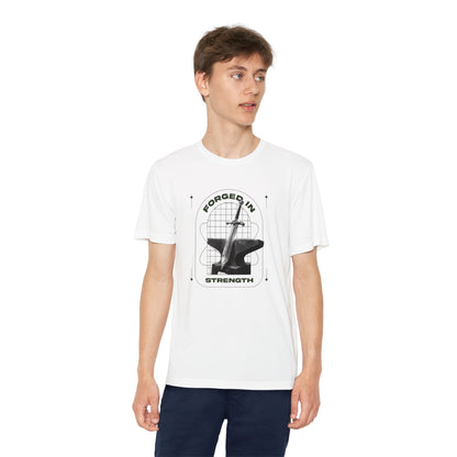 "Forged In Strength" Unisex Youth Competitor Tee - The Shield of Light