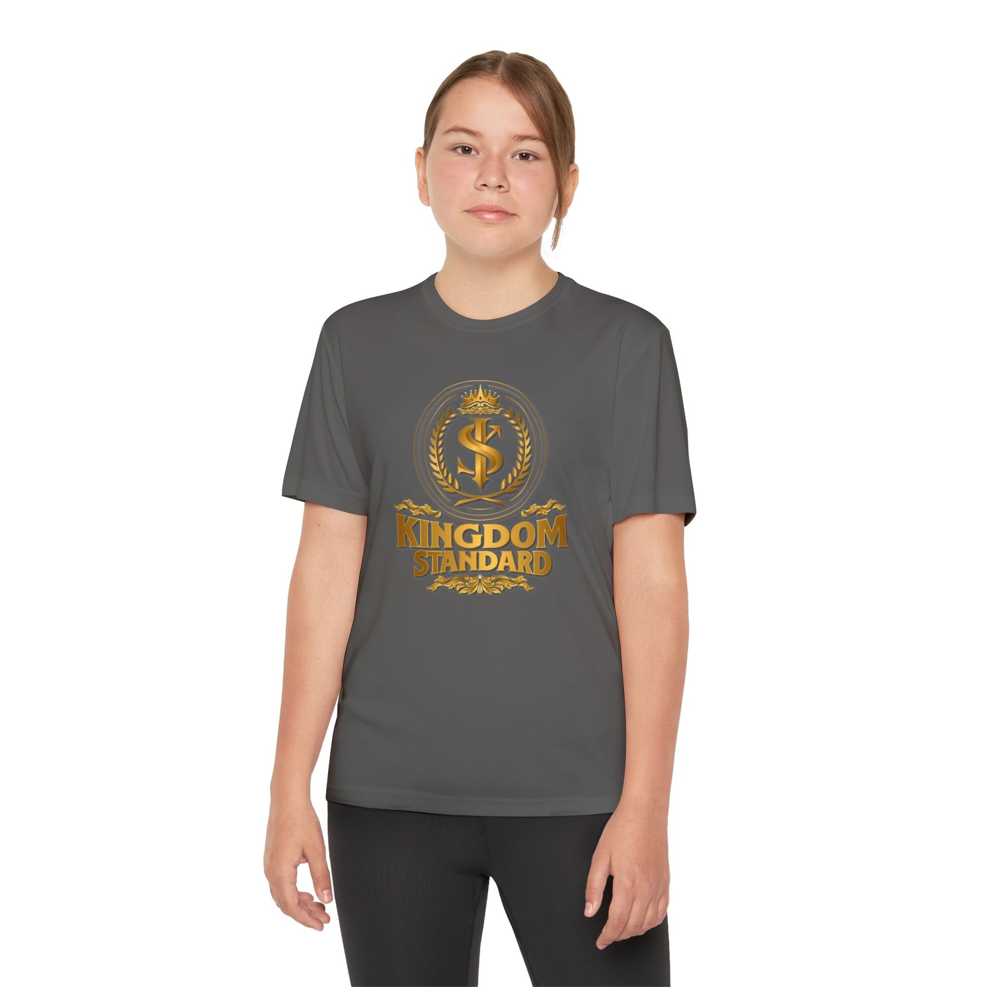 "Kingdom Standard" Unisex Youth Competitor Tee - The Shield of Light