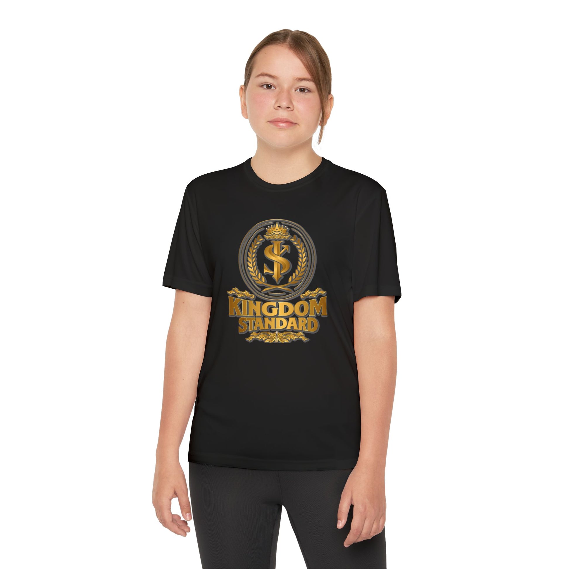 "Kingdom Standard" Unisex Youth Competitor Tee - The Shield of Light