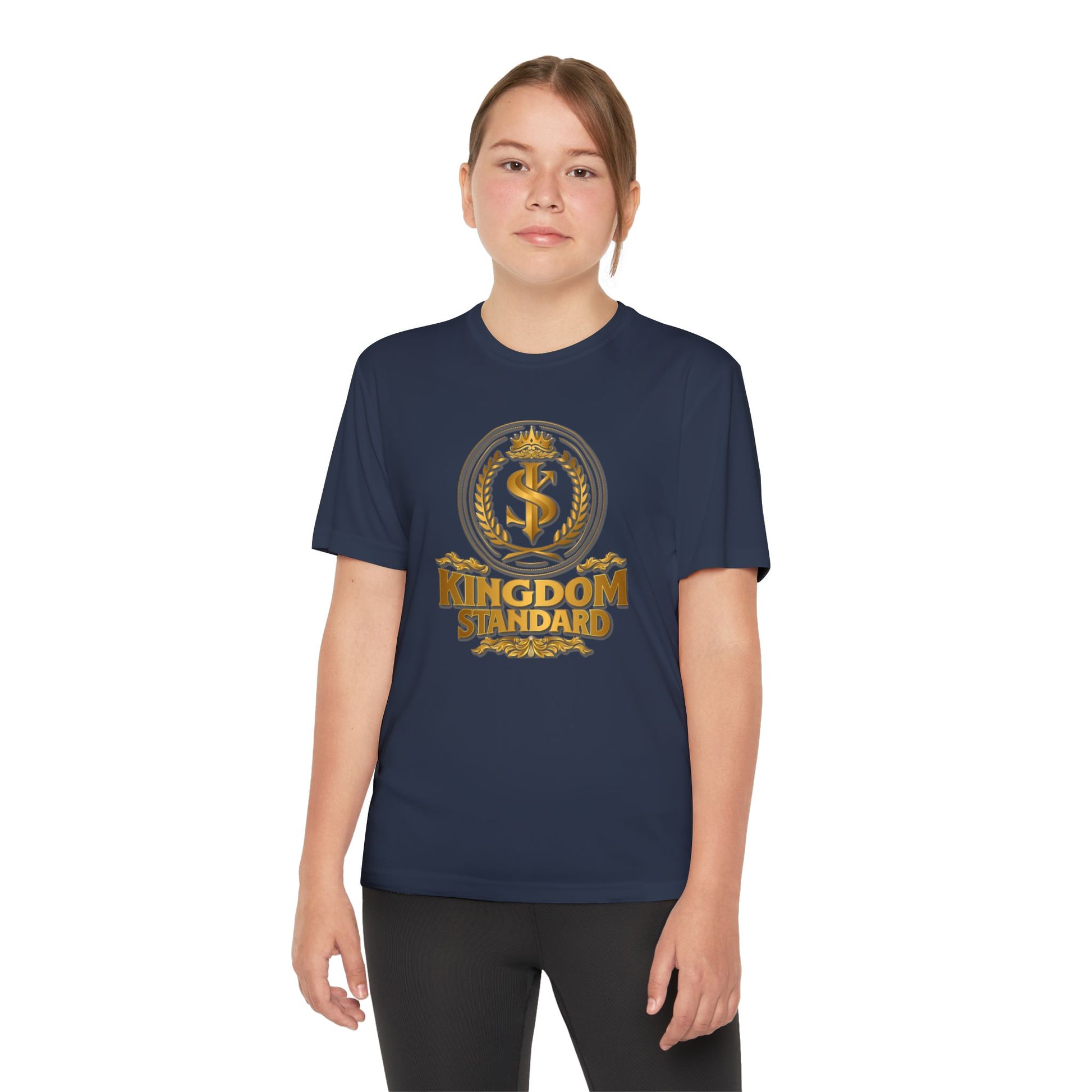"Kingdom Standard" Unisex Youth Competitor Tee - The Shield of Light