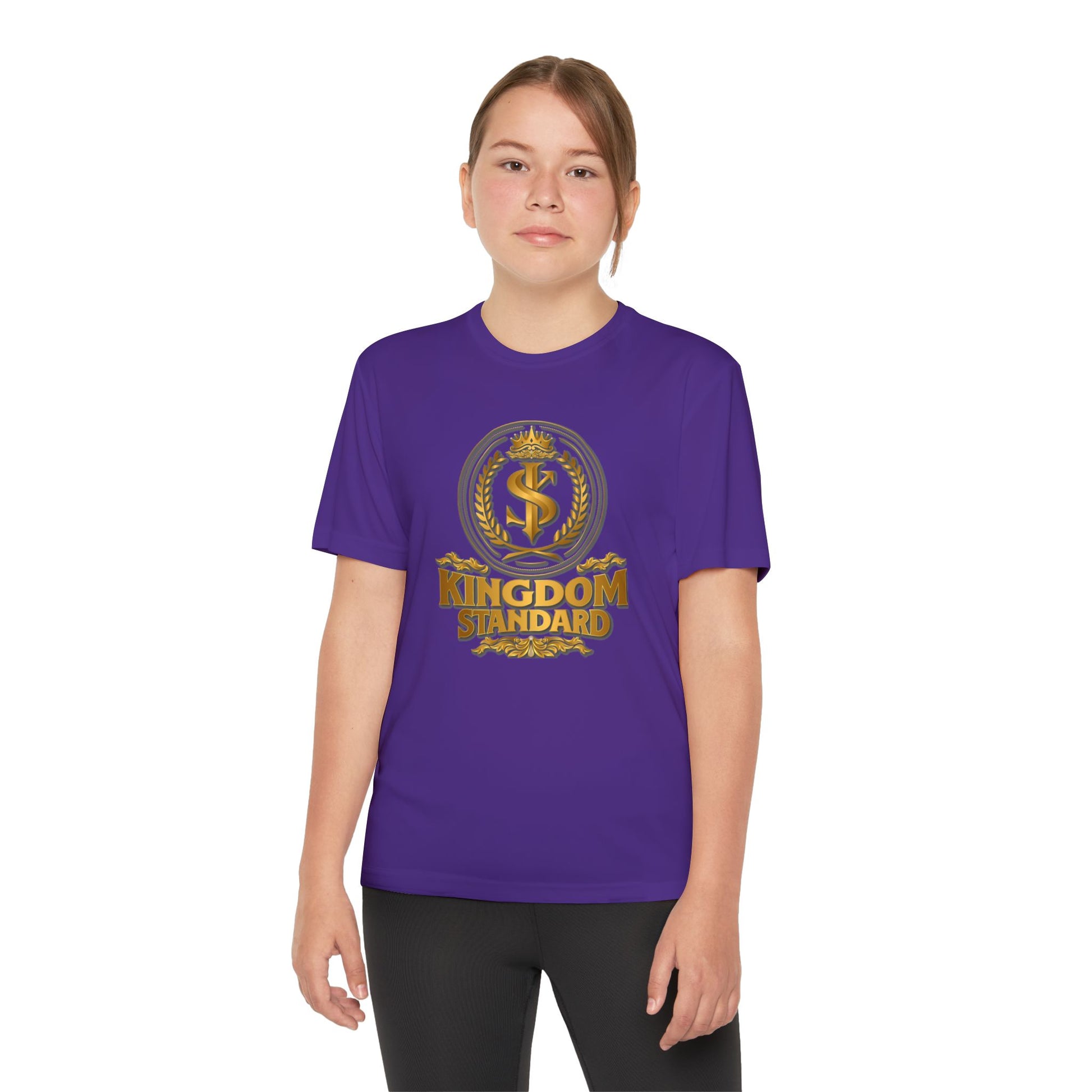 "Kingdom Standard" Unisex Youth Competitor Tee - The Shield of Light