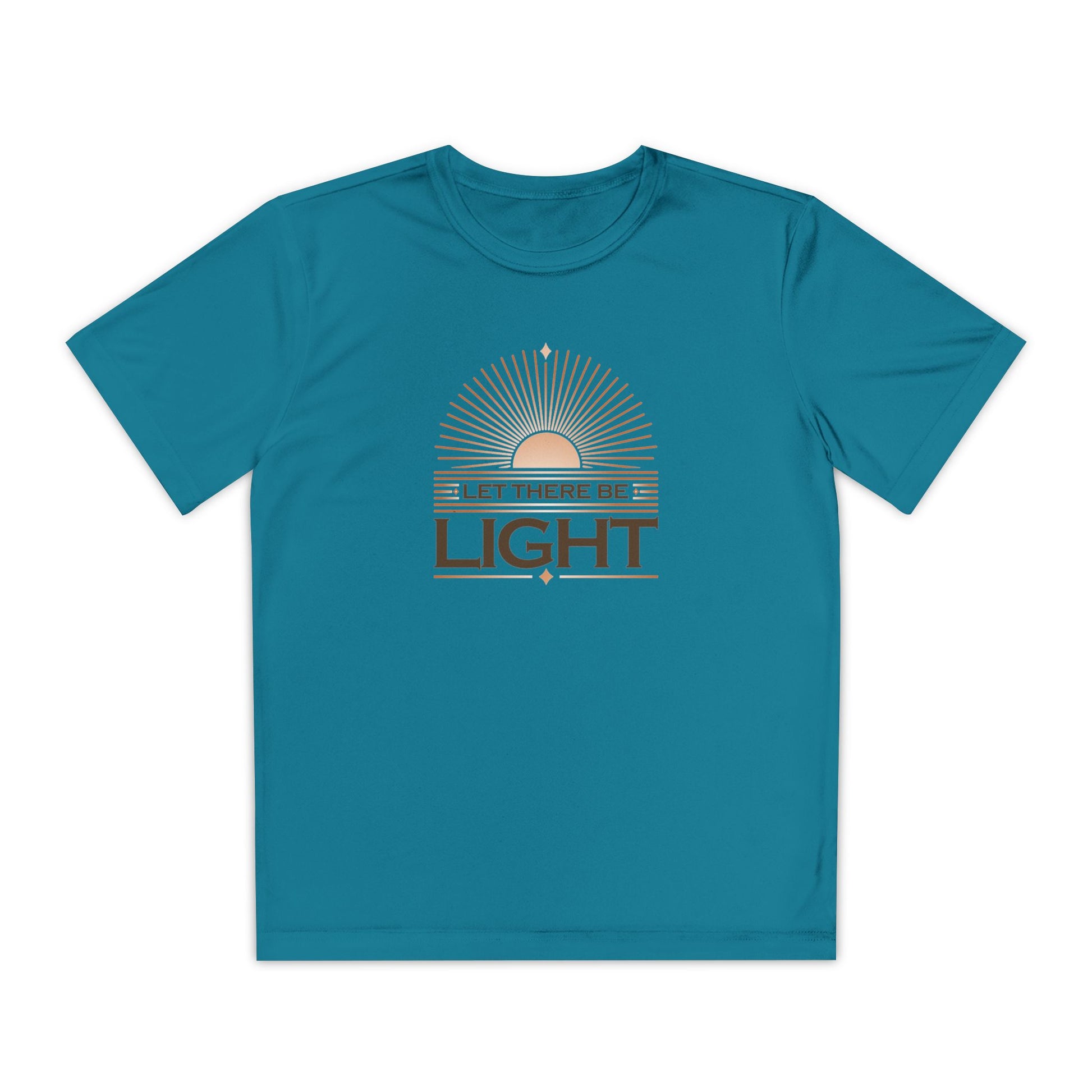 "Let There Be Light" Unisex Youth Competitor Tee - The Shield of Light
