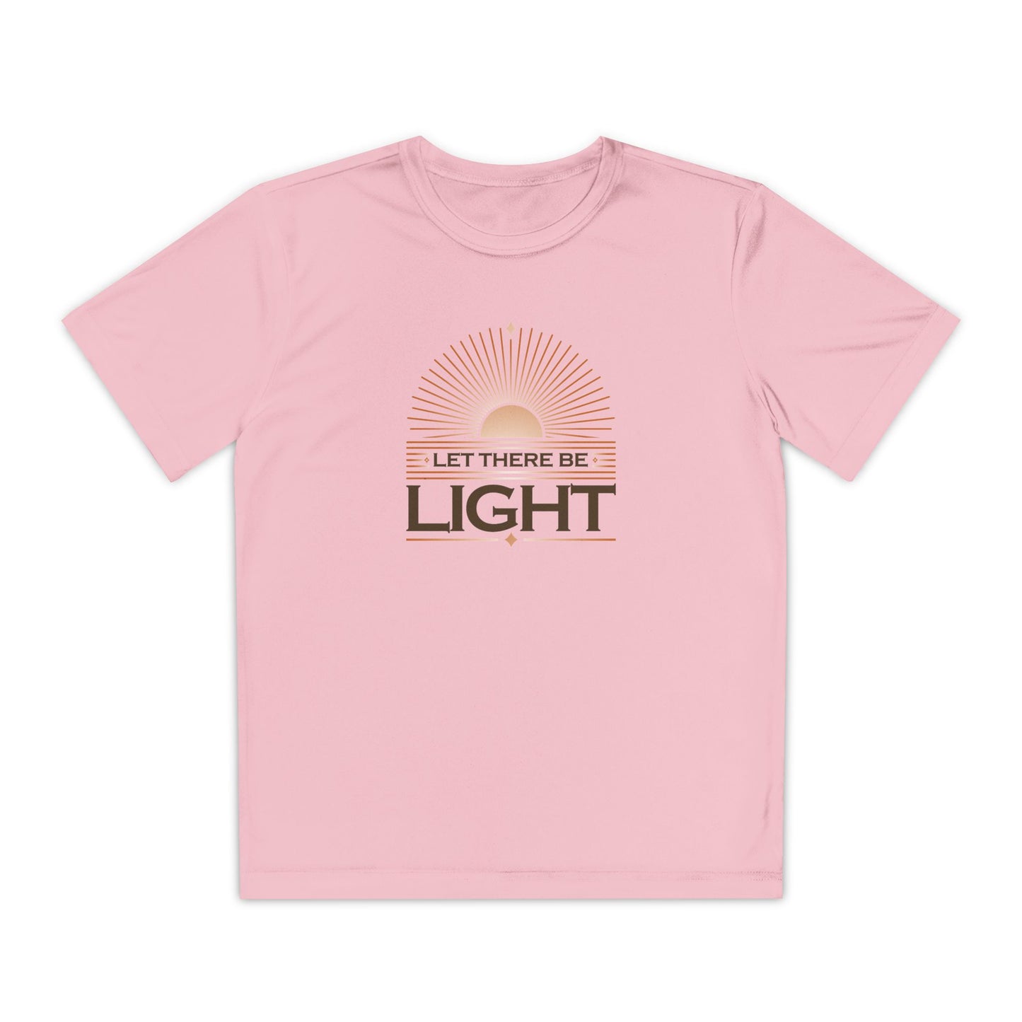 "Let There Be Light" Unisex Youth Competitor Tee - The Shield of Light