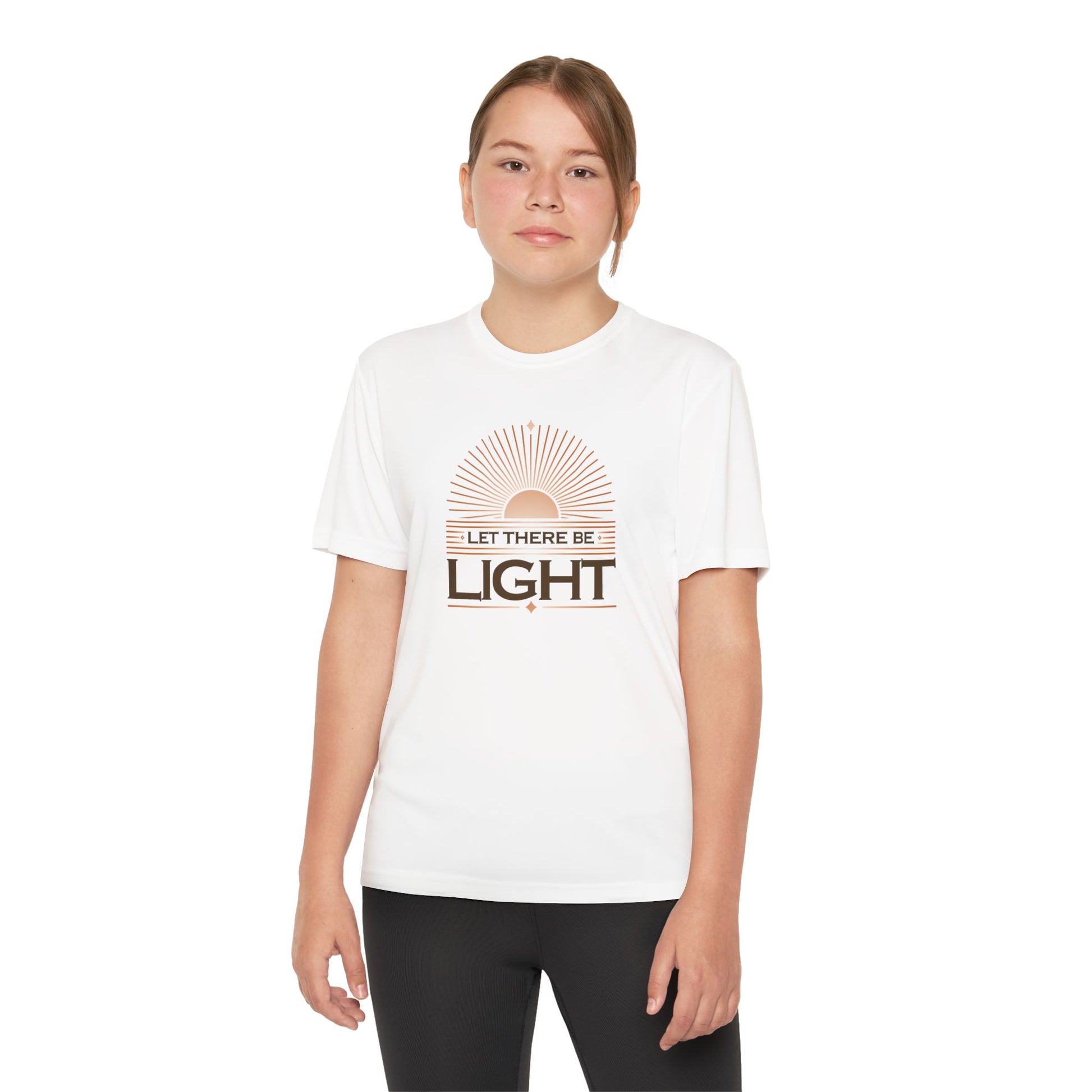 "Let There Be Light" Unisex Youth Competitor Tee - The Shield of Light