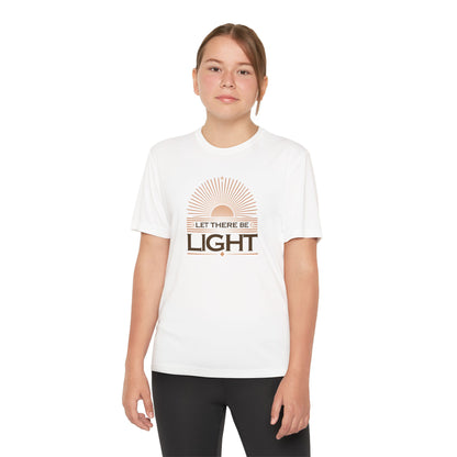 "Let There Be Light" Unisex Youth Competitor Tee - The Shield of Light