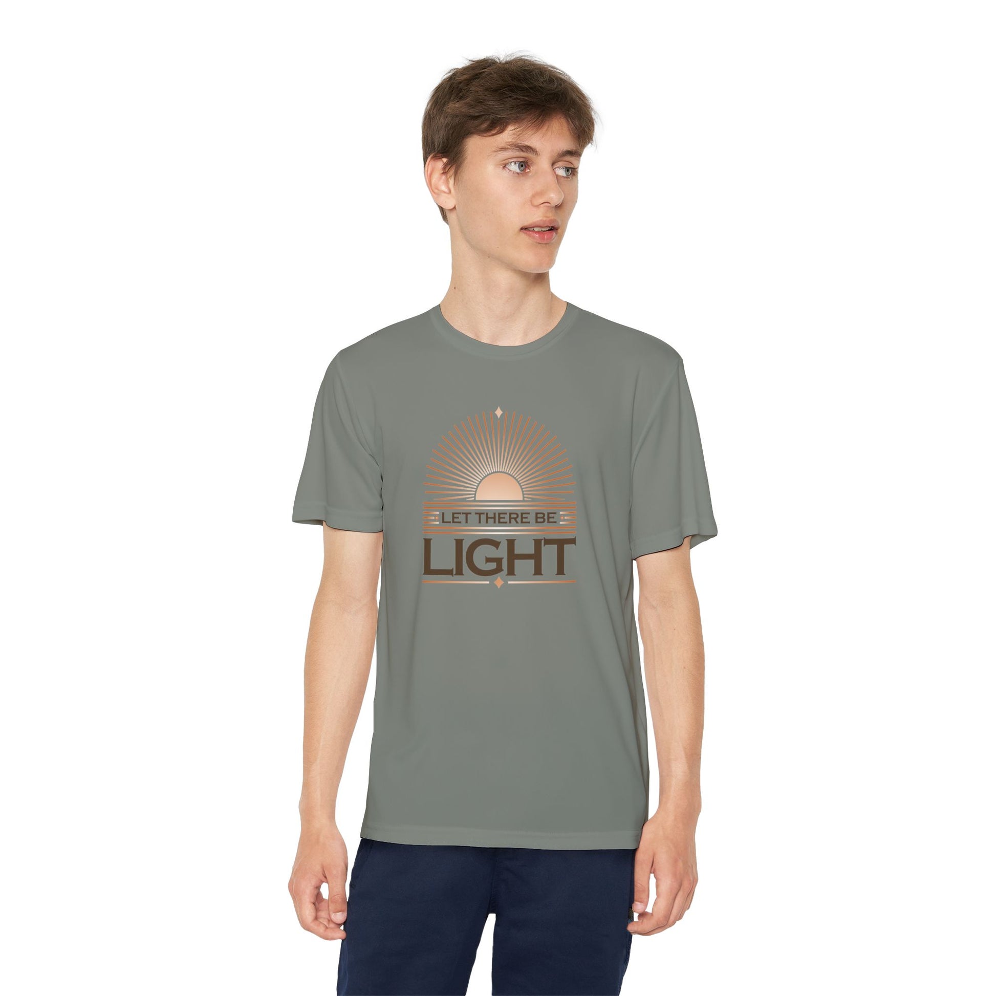 "Let There Be Light" Unisex Youth Competitor Tee - The Shield of Light