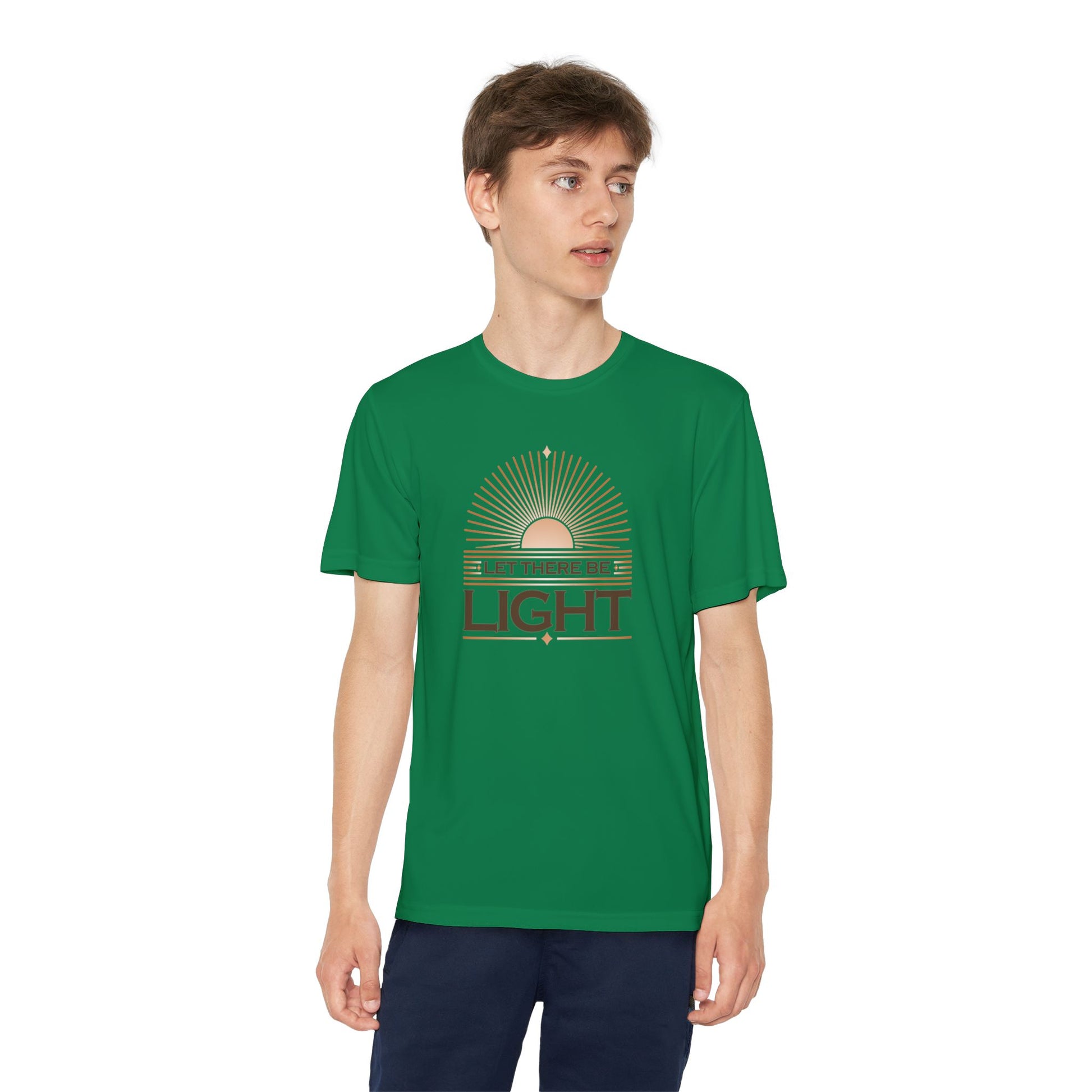 "Let There Be Light" Unisex Youth Competitor Tee - The Shield of Light