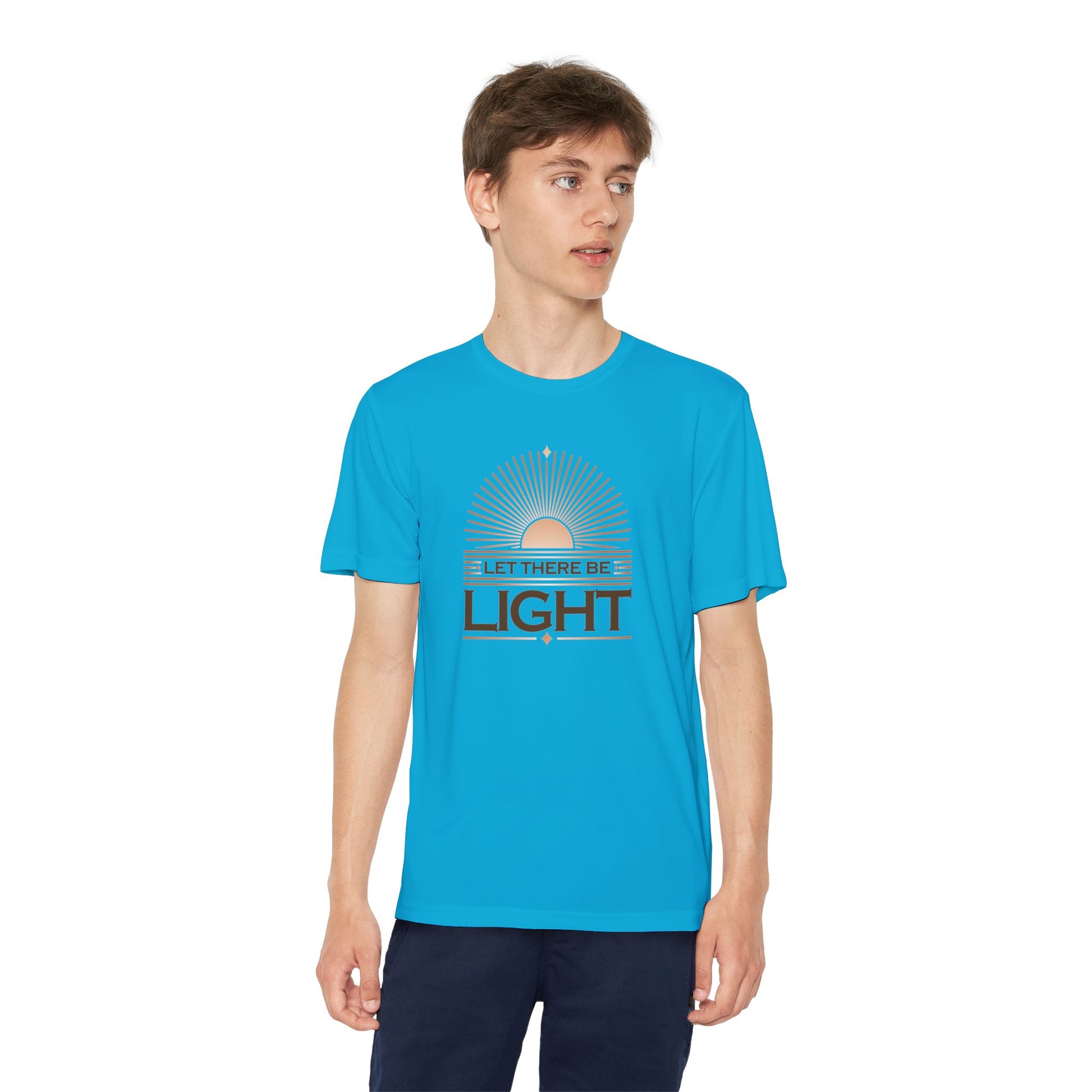 "Let There Be Light" Unisex Youth Competitor Tee - The Shield of Light