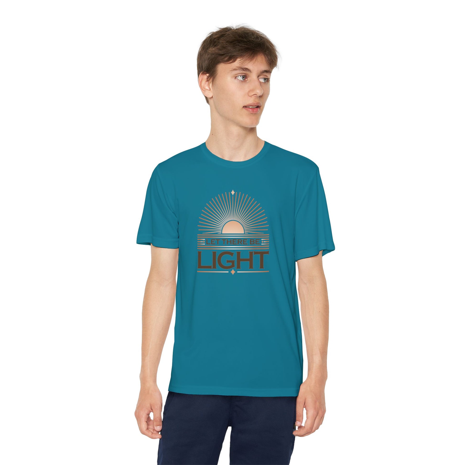 "Let There Be Light" Unisex Youth Competitor Tee - The Shield of Light