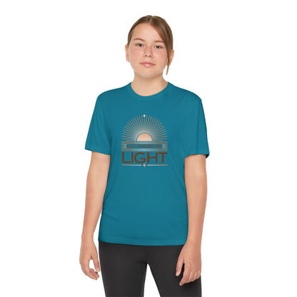 "Let There Be Light" Unisex Youth Competitor Tee - The Shield of Light