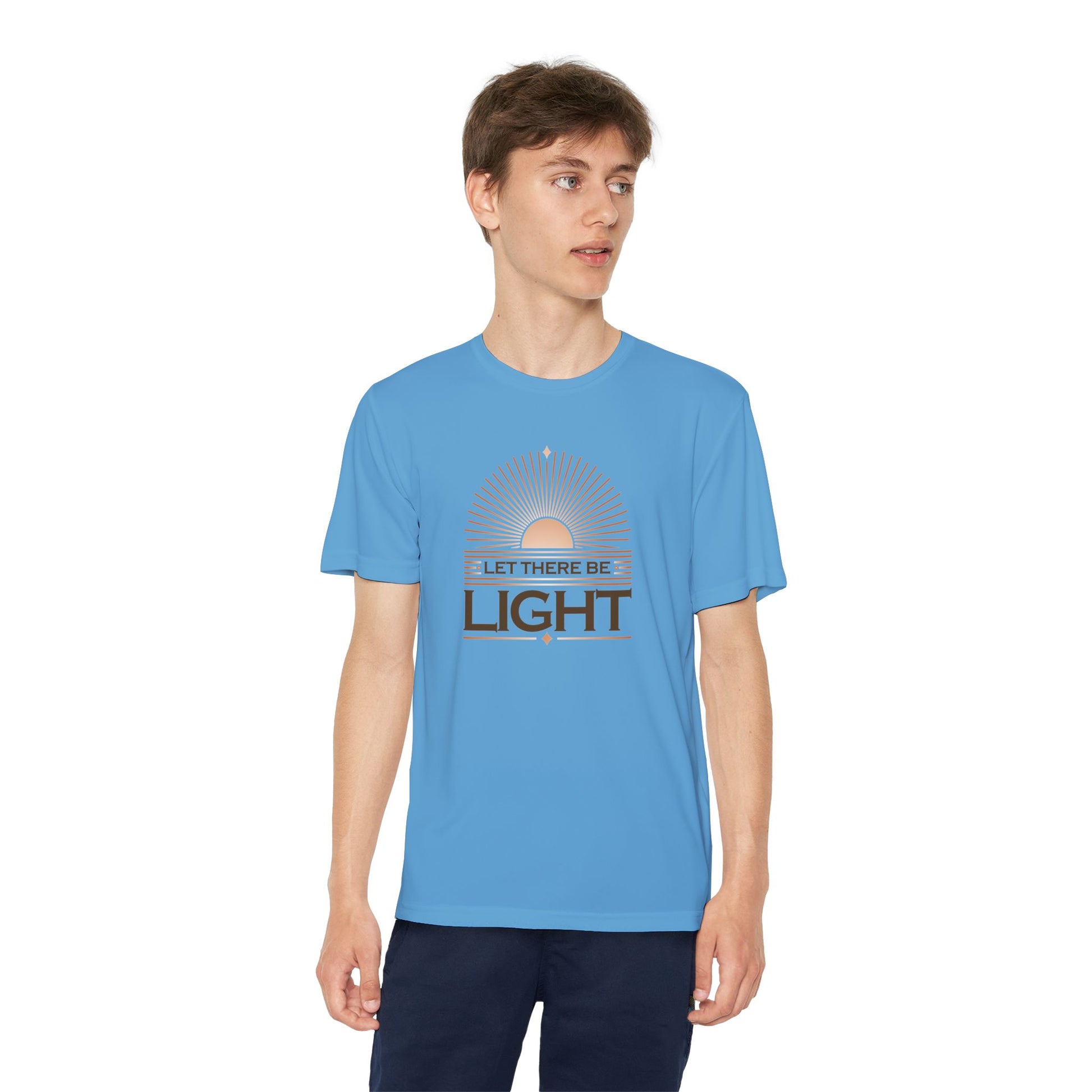 "Let There Be Light" Unisex Youth Competitor Tee - The Shield of Light