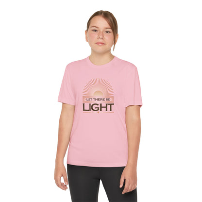 "Let There Be Light" Unisex Youth Competitor Tee - The Shield of Light