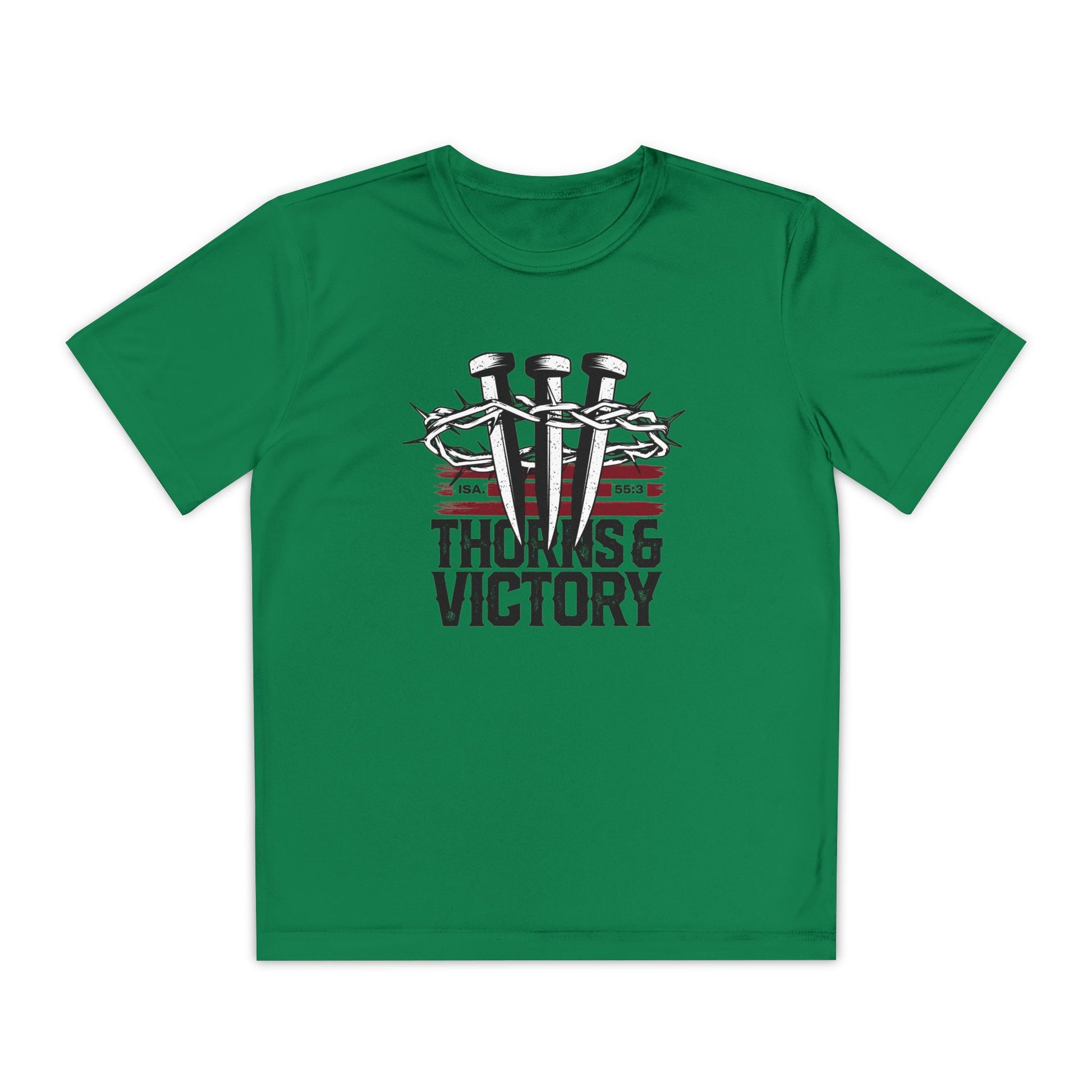 "Thorns & Victory"  Unisex Youth Competitor Tee - The Shield of Light