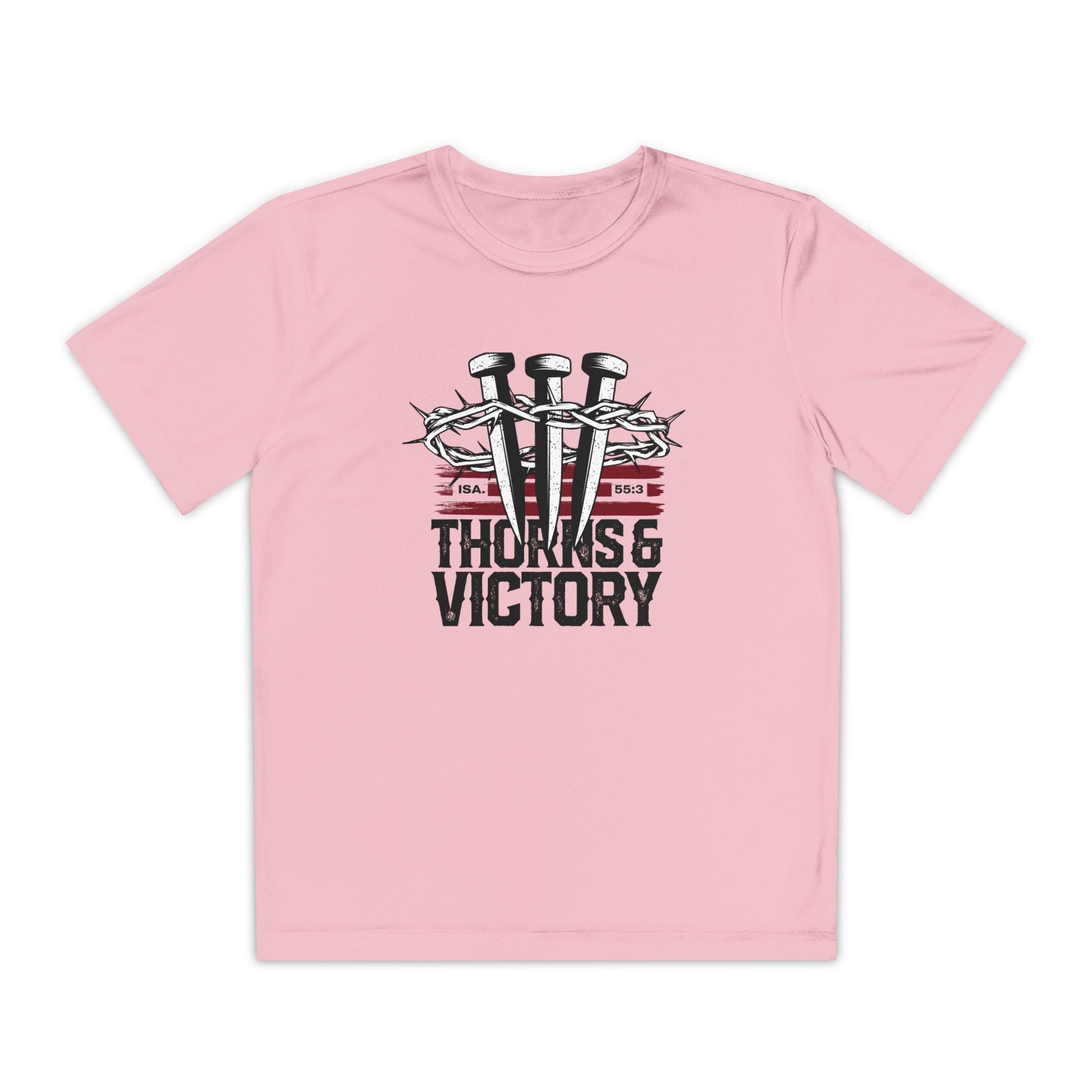 "Thorns & Victory"  Unisex Youth Competitor Tee - The Shield of Light