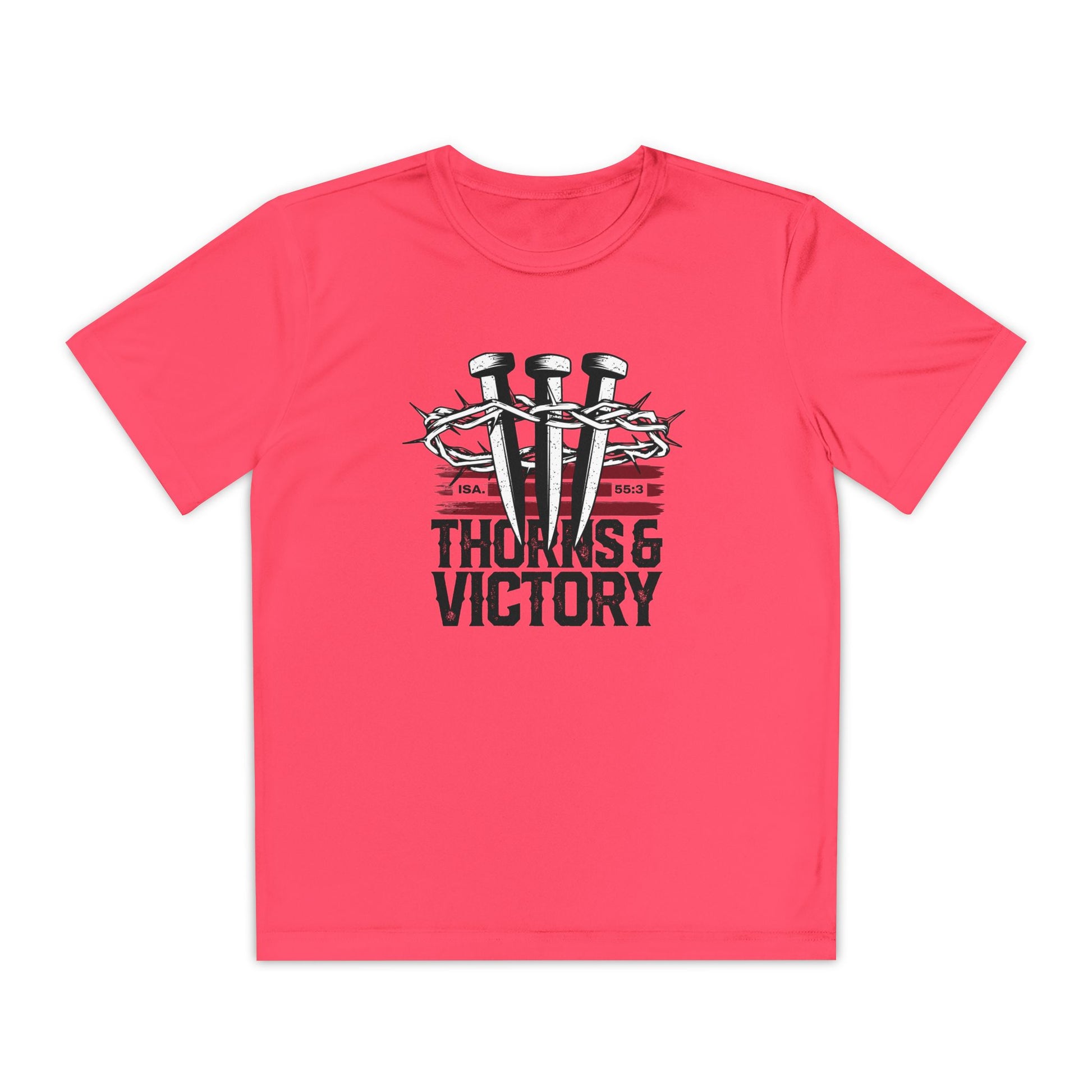 "Thorns & Victory"  Unisex Youth Competitor Tee - The Shield of Light
