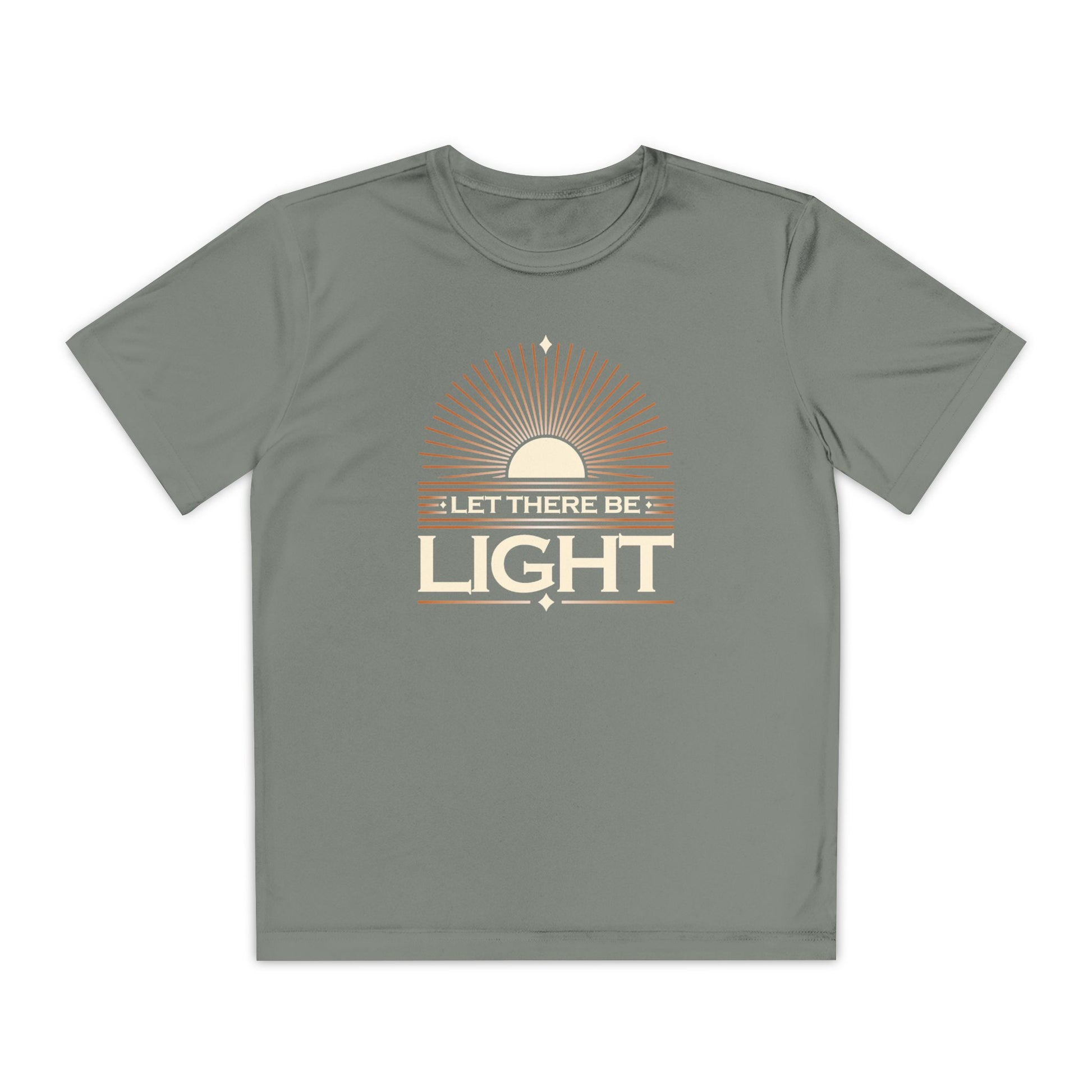 "Let There Be Light" Unisex Youth Competitor Tee - The Shield of Light