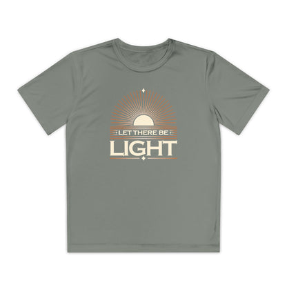 "Let There Be Light" Unisex Youth Competitor Tee - The Shield of Light