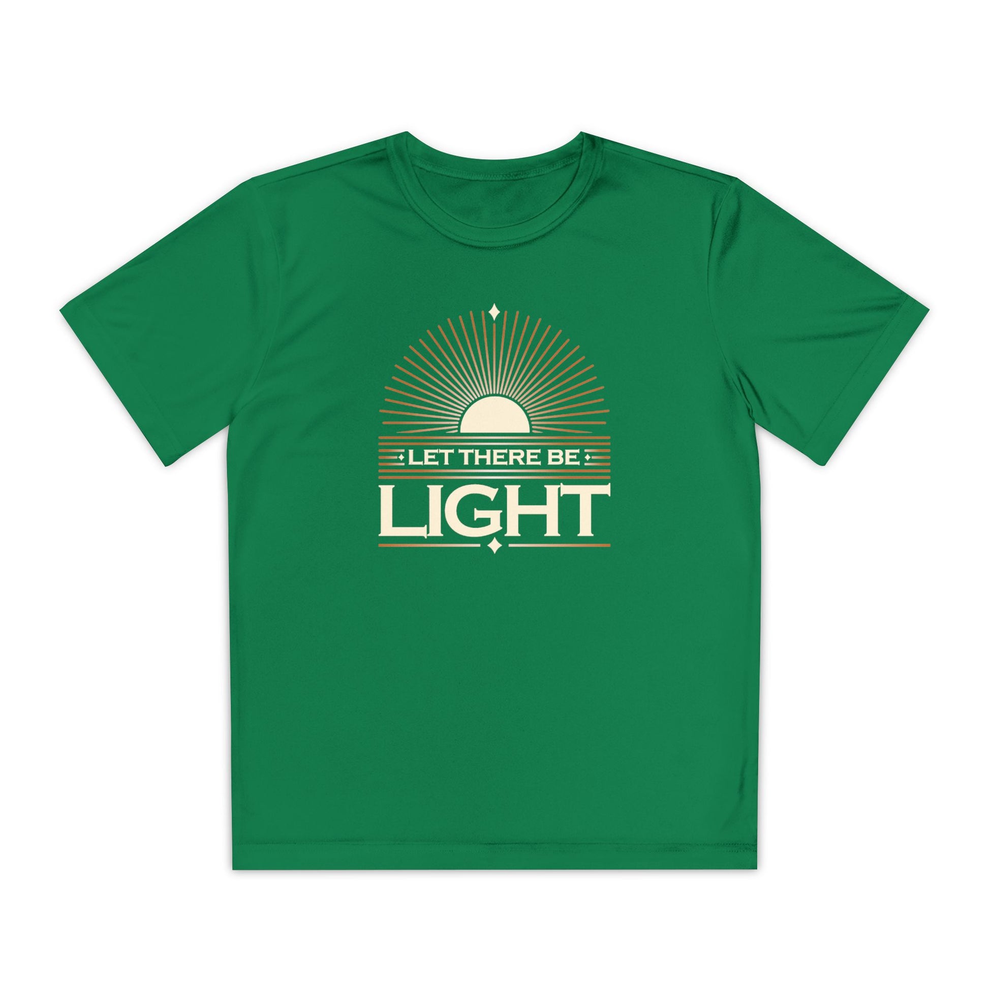 "Let There Be Light" Unisex Youth Competitor Tee - The Shield of Light